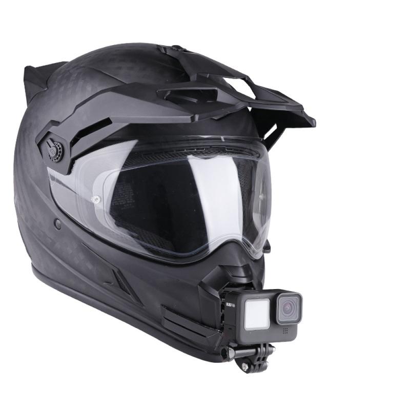 motorcycle helmet chin mount bracket for Sports Cameras