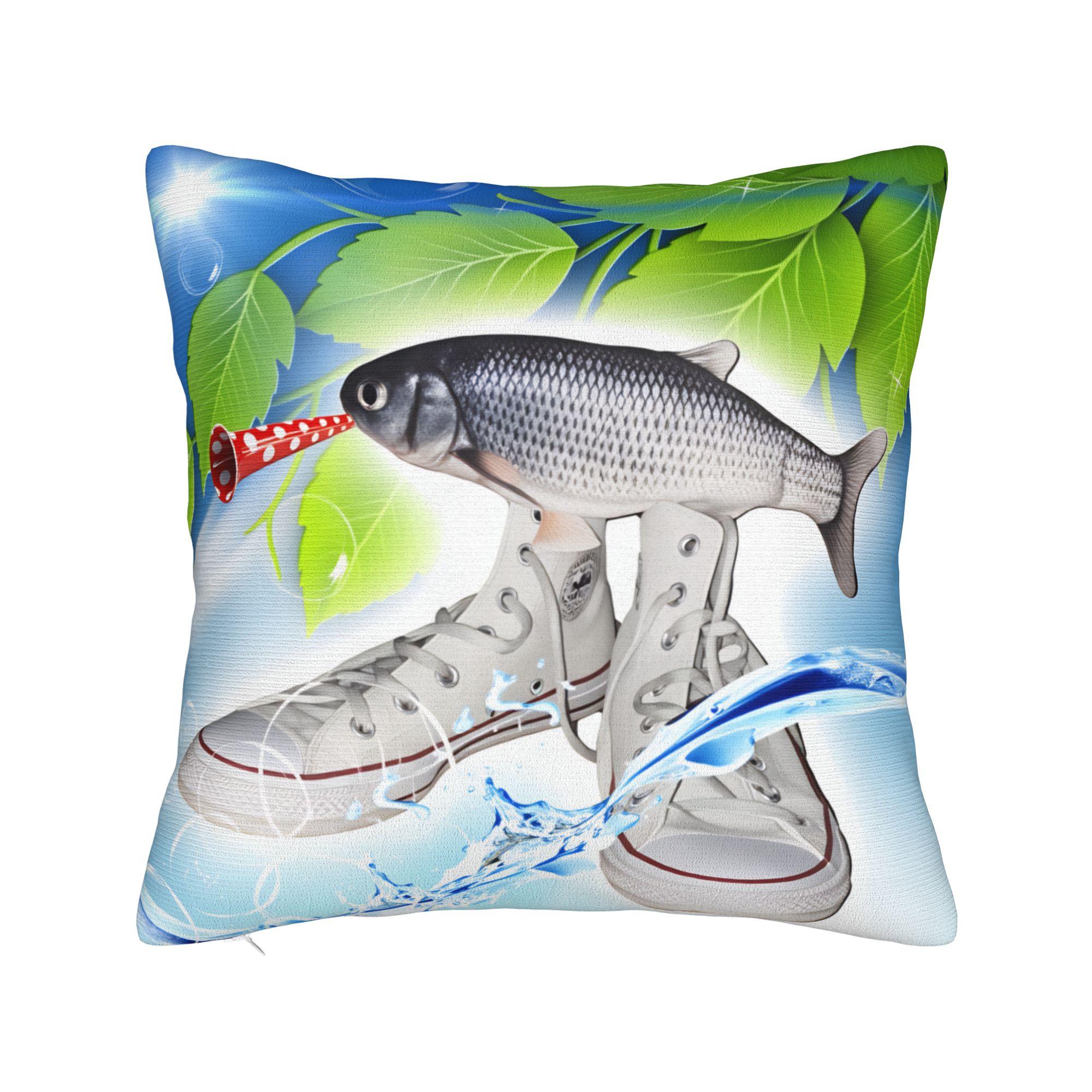 Наволочка Ретро Фрутигер Аэро Арт 2 Квадратная наволочка для дивана в гостиной Современные наволочки 5050cm 1180₽