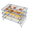 3‑Layer Folding Cooling Rack Baking Tools Cake Stand BBQ Grill Household Supplies