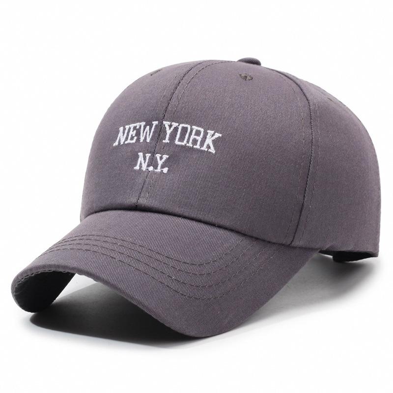 Korean Style Embroidered Baseball Cap - Unisex, Versatile & Fresh for All Seasons