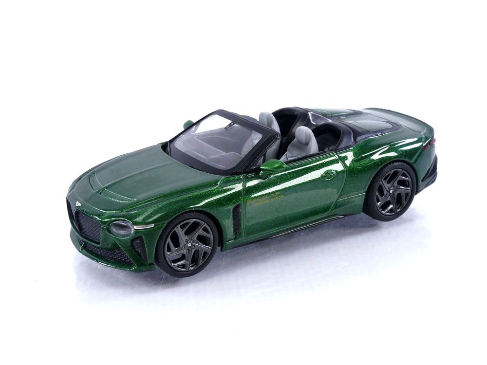 

TrueScale Miniatures MINI GT Bentley Mulliner Bacalar Scarab Green Готовый продукт 1/64 (Левая ручка)