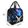 Deltarune Insulated Lunch Bag for Women Office Cooler Thermal Food Box Tote Portable Lunch Boxes Container