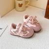 Girls' Princess Velvet Sneakers - New 2025 Autumn/Winter Toddler & Children's Casual Board Shoes