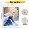 Disney Ice Queen Digital Oil Painting Art Kit Handmade Diy Home Decorations
