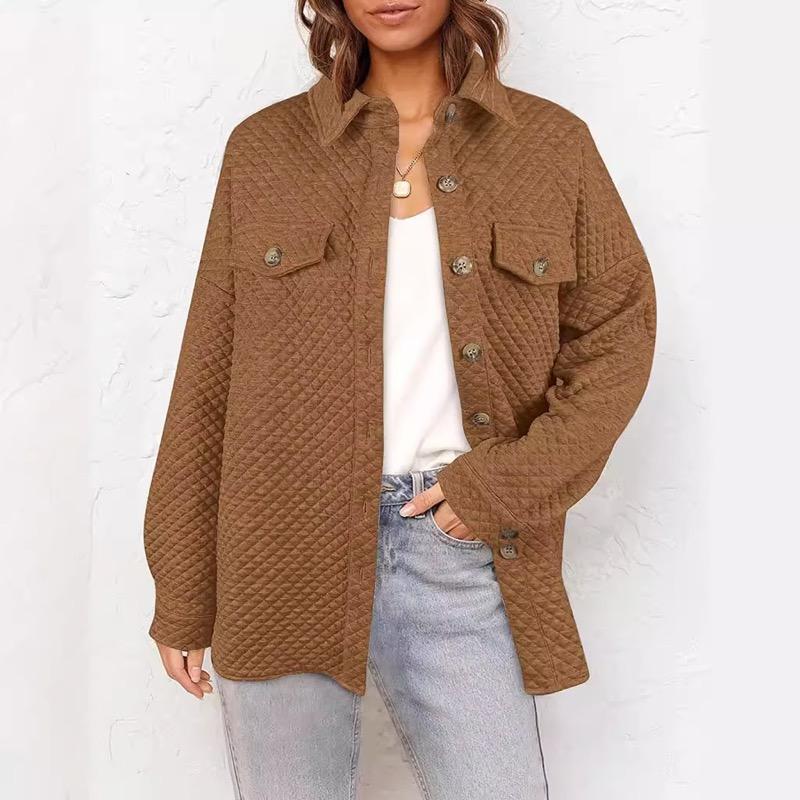 Women's Solid Color Jacket Jacket