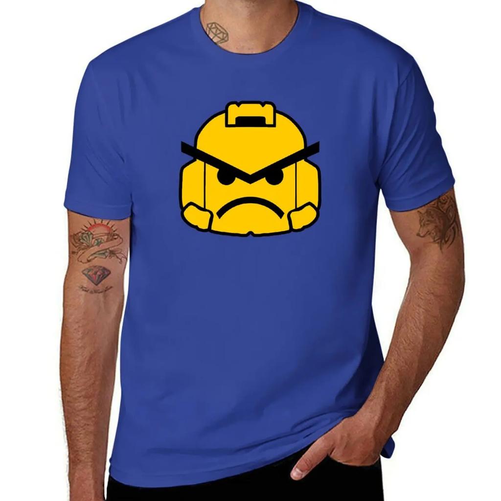 ANGRY MARINE T-Shirt graphic t shirt vintage quick-drying blanks mens white t shirts