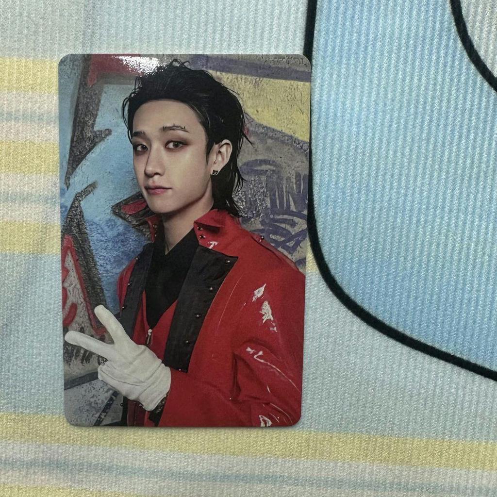 [USED] Straykids Karma American B&N Bonus Bang Chan Trading Card