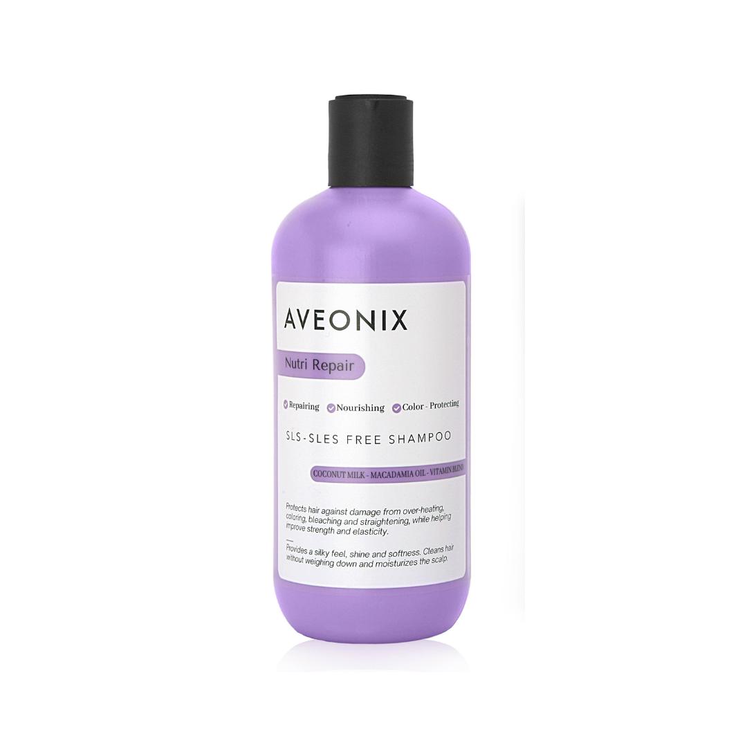 

AVEONIX Nutri Repair SLS-SLES Free Shampoo 350 ml - nourishing shampoo without SLS and SLES