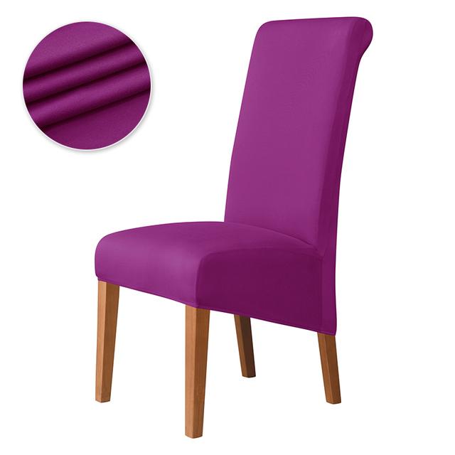 Nordic Abnehmbare Anti-Schmutz Sitz Stuhl Abdeckung Spandex Küche Abdeckung Für Bankett Hochzeit Abendessen Restaurant Moderne Wohnkultur