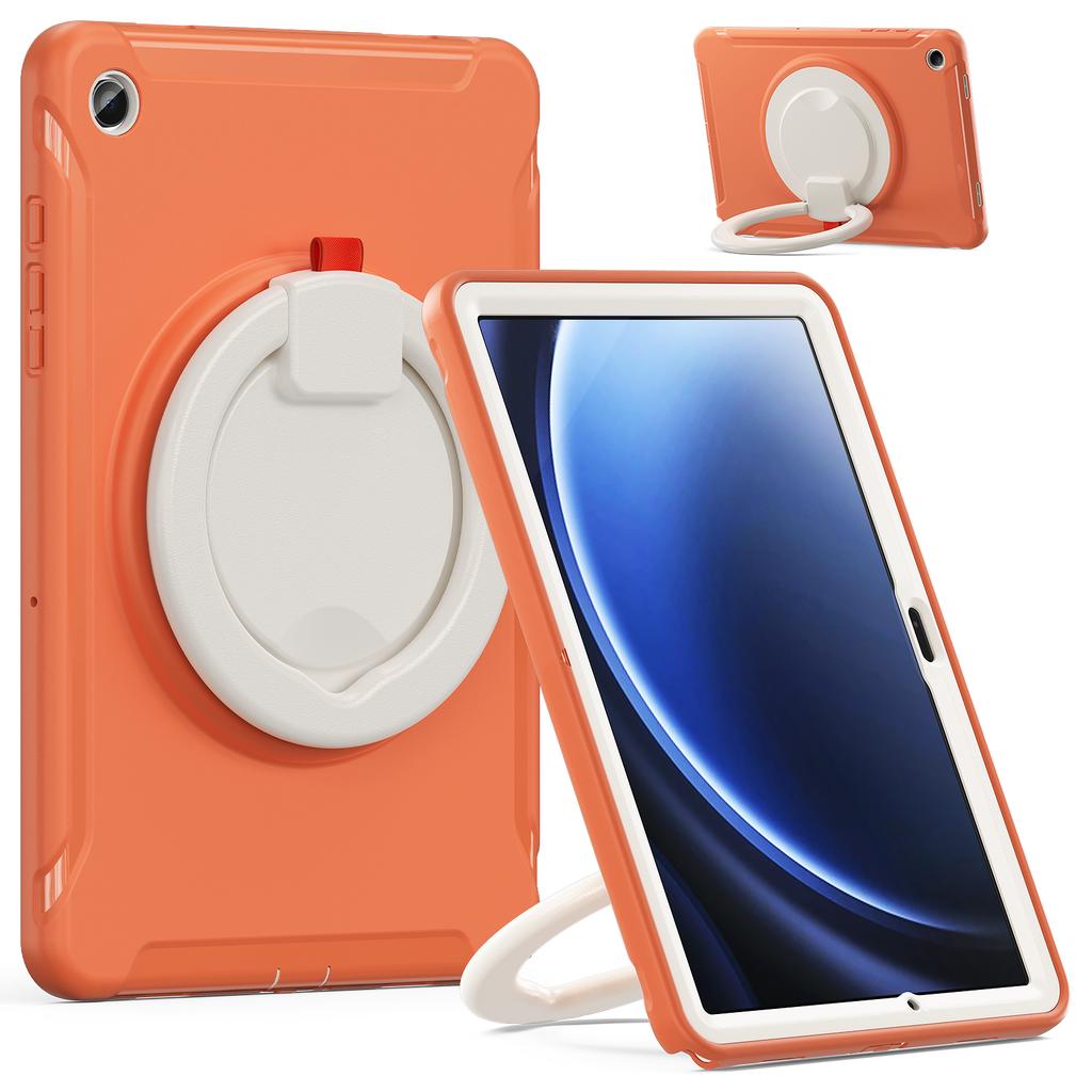 Stand Case For Samsung Tab A11 A9 Plus SM-X230 X236 X210 X216 A8 10.5 X200 X205 A7 10.4 T500 T505 S5E SM-T720 T725 Cover TPU+PC