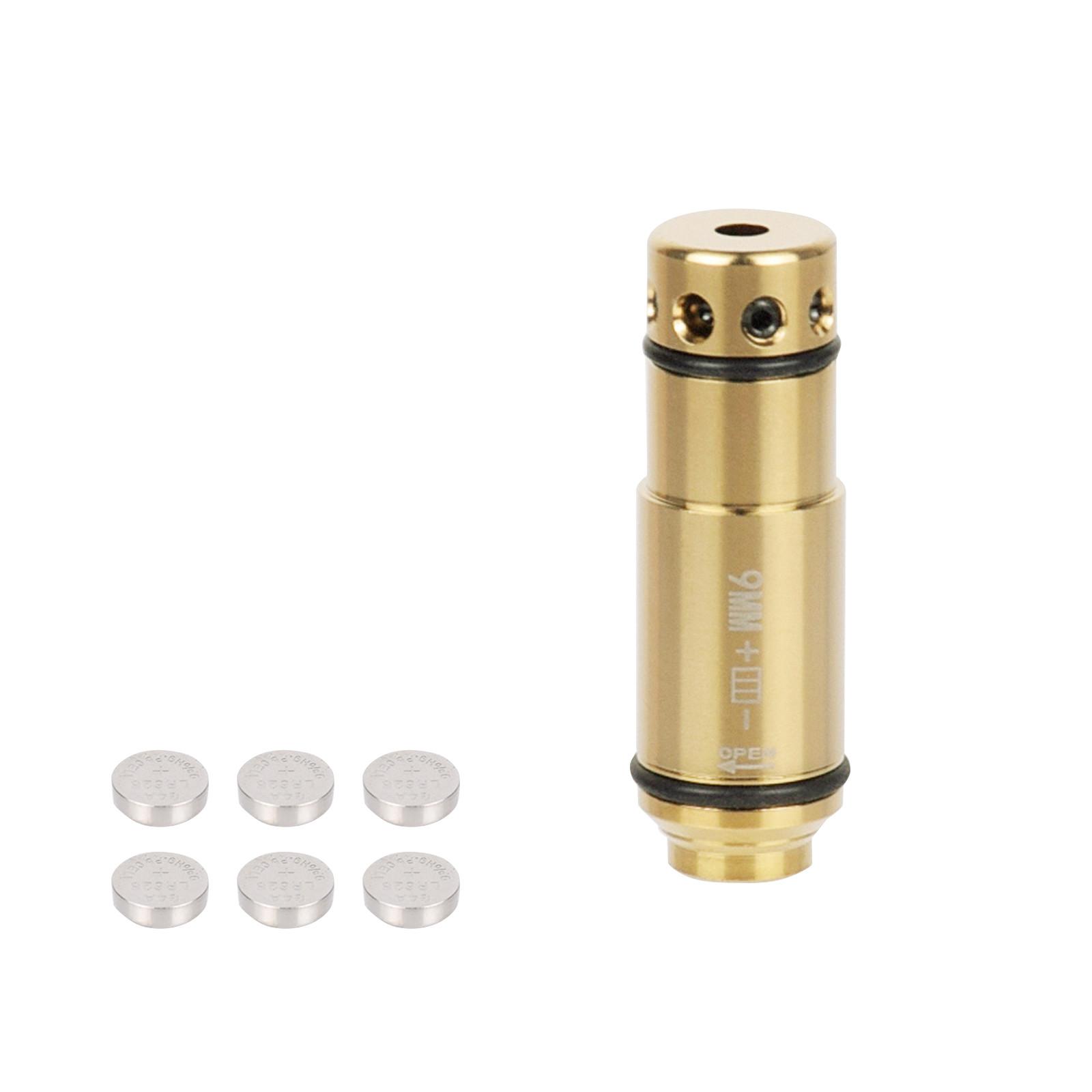 

Лазерний тренувальний патрон для системи тренувань холостим патроном з 3 наборами батарей One Size