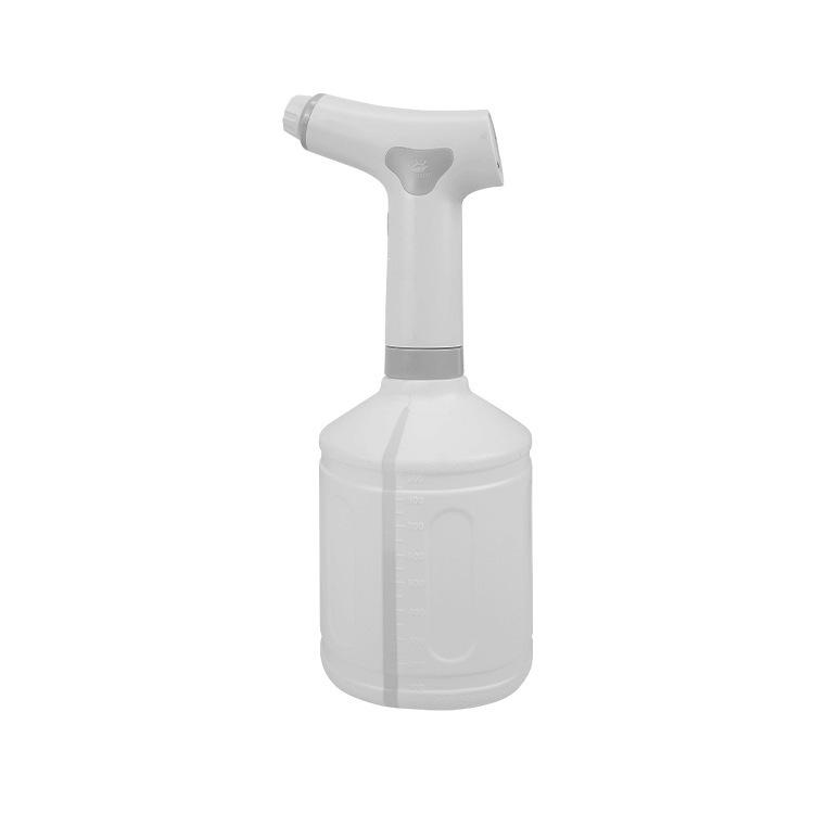 Rechargeable Electric Plant Watering Sprayer - Automatic Flower Care & Cleaning Spray Bottle. White