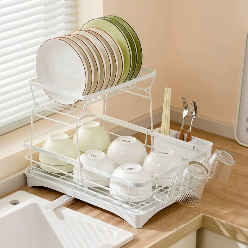 Modern Kitchen Countertop Dish Drying Rack