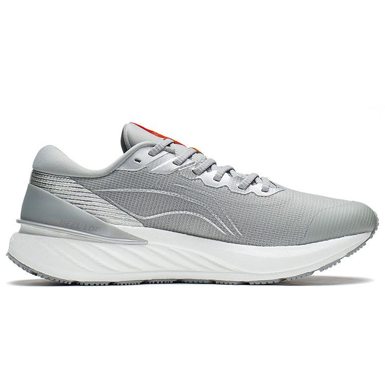 Li Ning Shadow 2.0 Stability Support Low-Top Running Shoes Men sneaker Gray Silver ARHS015-5
