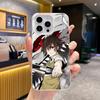 Akame Tatsumi Jelly Double layer White Mobile Phone Case for iPhone 17 16 15 14 13 12 11 Air Pro Max Plus Protective