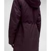 Lululemon Waterproof Insulated Cinch Waist Parka Black Plum
