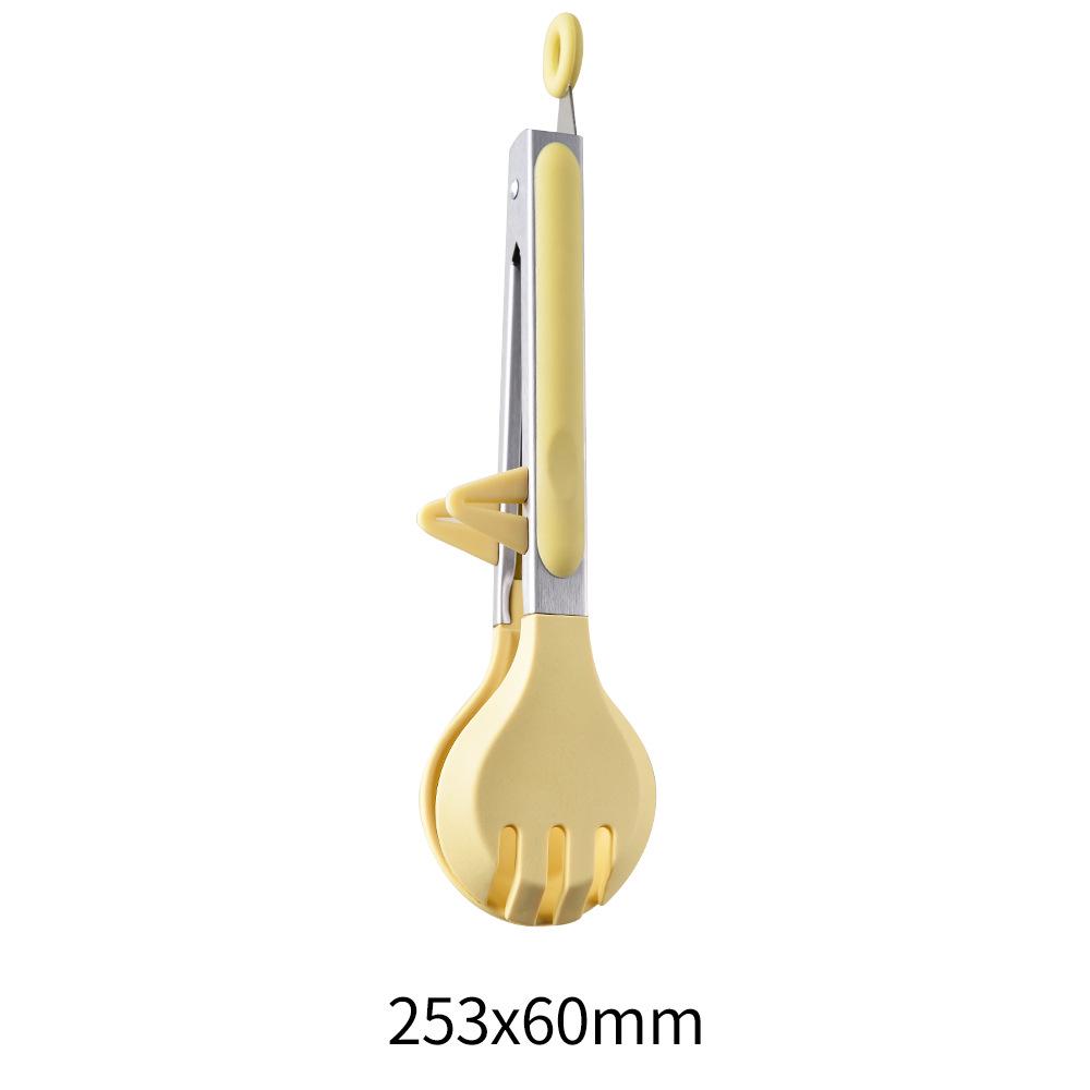 Multi-Functional Silicone Kitchen Tongs: Anti-Scald, Barbecue, Roasting, and Food Clips