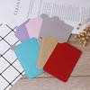 Stainless Steel Cosmetic Mirror Unbreakable Shatter-proof Makeup Mirror With Carry Sleeve Portable Traveling Use 1pc