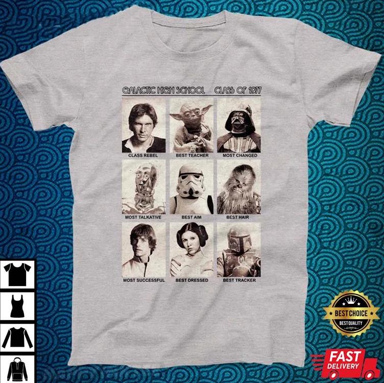 Star Wars High School Class Of 1977 T-shirt 2XL