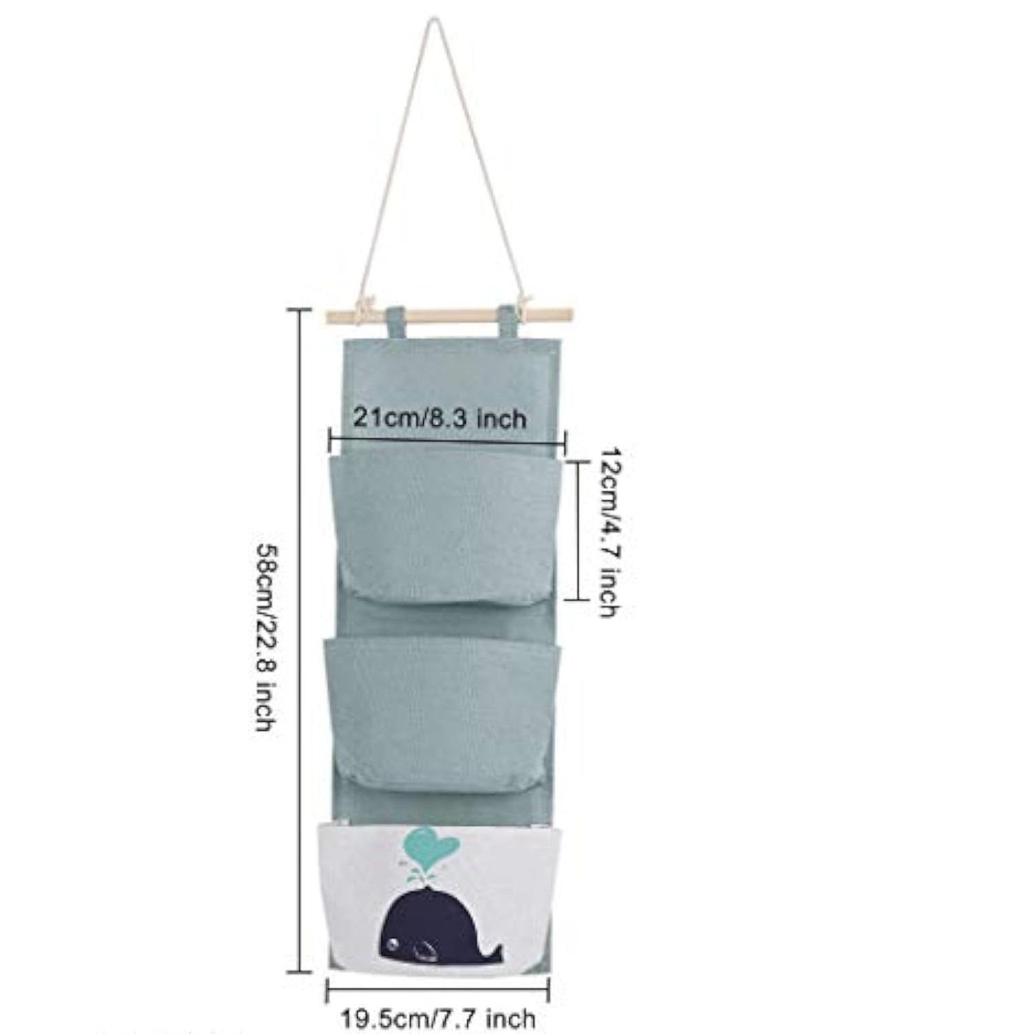 Hanging Storage Bag Hanging Organizer for Door Multi-layer Storage Hanging Bag Dorm Living Room Bathroom Home Organizer