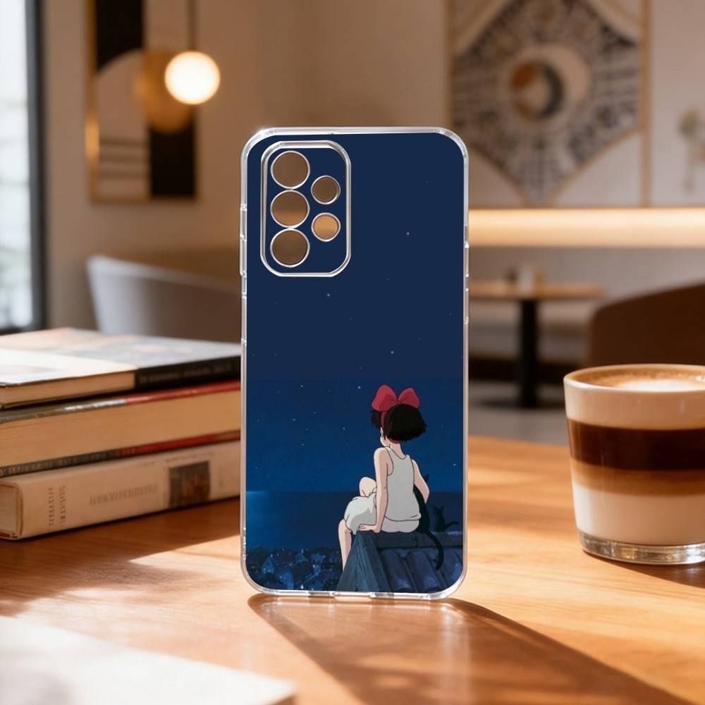 Kiki die kleine Hexe Lieferservice Handyhülle für Samsung S25,S24,S21,S22,S23,S30,Ultra,S20,Plus,Fe Transparente Hülle