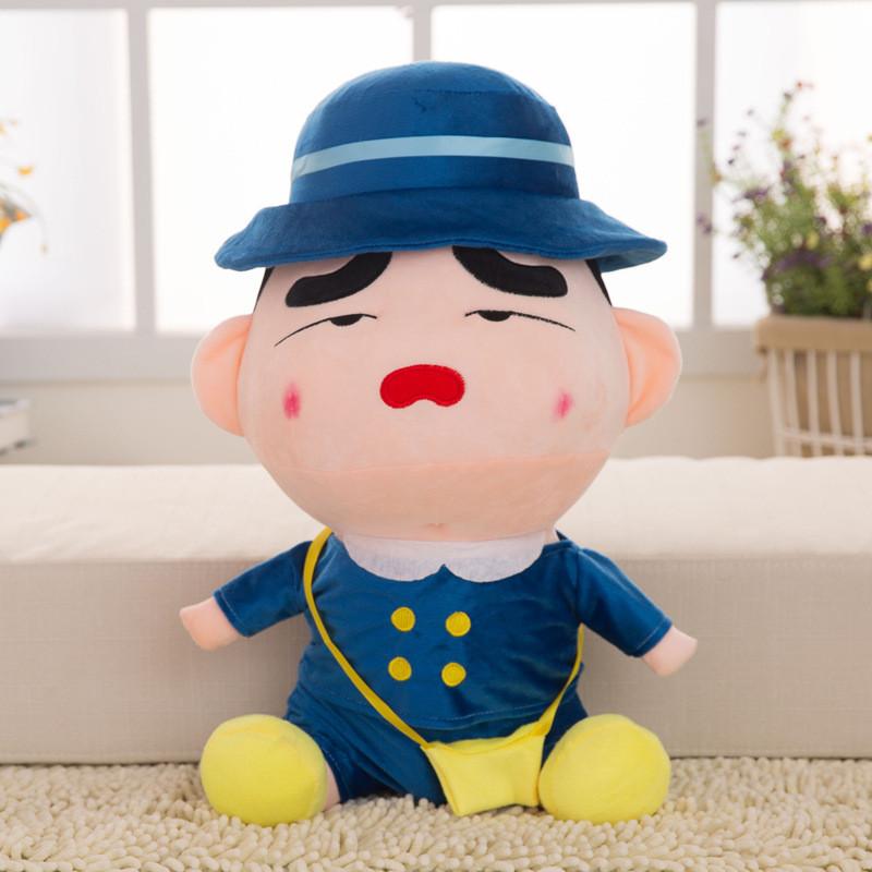Uniform School Creyon Shin Chan Plush Toy Stuffed Doll Decoration Gift Kids