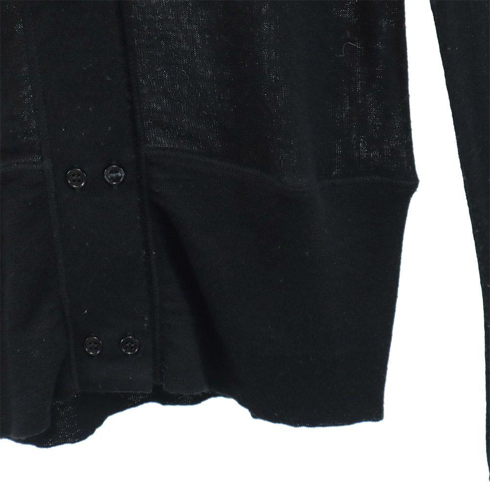 Jil Sander Laget i Italia Ullblanding Langermet strikket cardigan M Dame Brukt