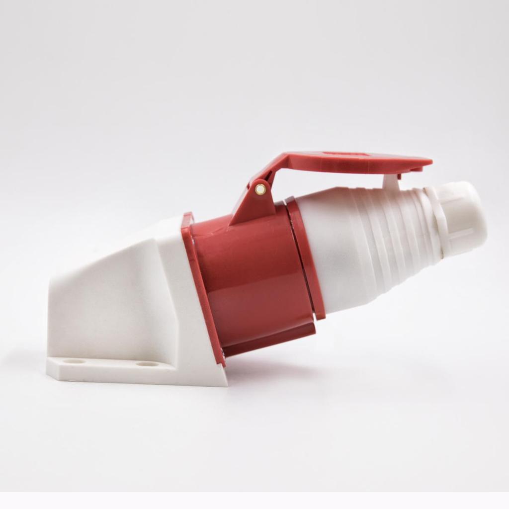 Wasserdichter explosionsgeschützter Luftfahrtstecker und -buchse | Dreiphasig, 3-adrig/4-adrig, 5-polig, 16A/32A Stecker