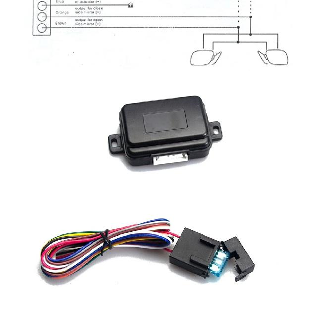 Intelligent Universal Automatic Car Rearview Mirror Folding System Rear View Auto Side Mirrors Folding Kit Modules Accessories