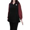 Spring 2025 Plus Size Slimming Top for Middle-Aged Women