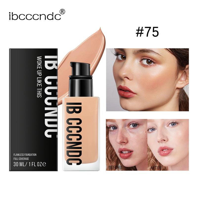 Immaculate Liquid Foundation Natural Concealer Clear Pervious Foundation Instant Dry To Fit The Base Makeup