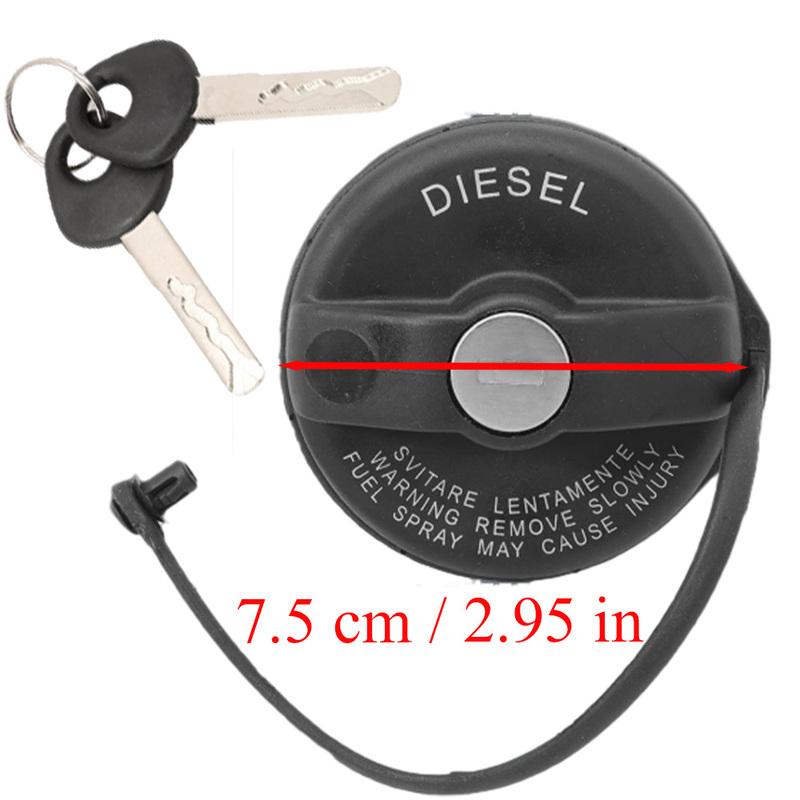 Car Tank Cap Lock with 2 Keys for Fiat Ducato 250 Peugeot Boxer Citroen Jumper Citroen Relay 2006- 71802900
