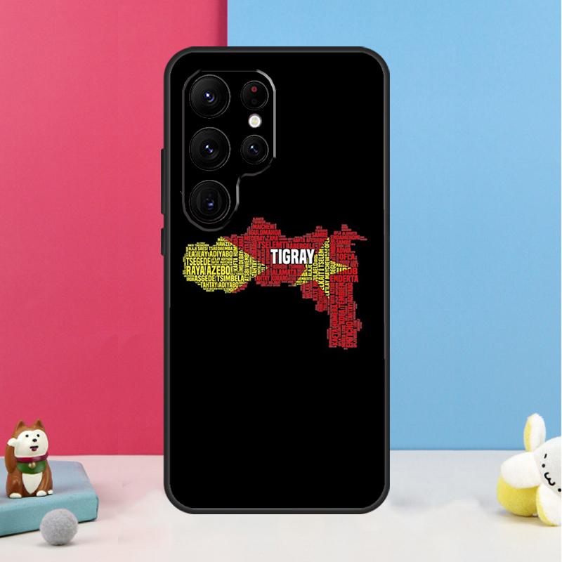 

Tigray Flag Case For Samsung Galaxy S25 S26 Ultra S20 S21 S22 S23 S24 S10 Plus S25 FE Back Cover Shell Galaxy S22Ultra