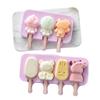 Silicone DIY Popsicle and Cheese Stick Mold - Ice Cream & Ice Cube Tray for Kids