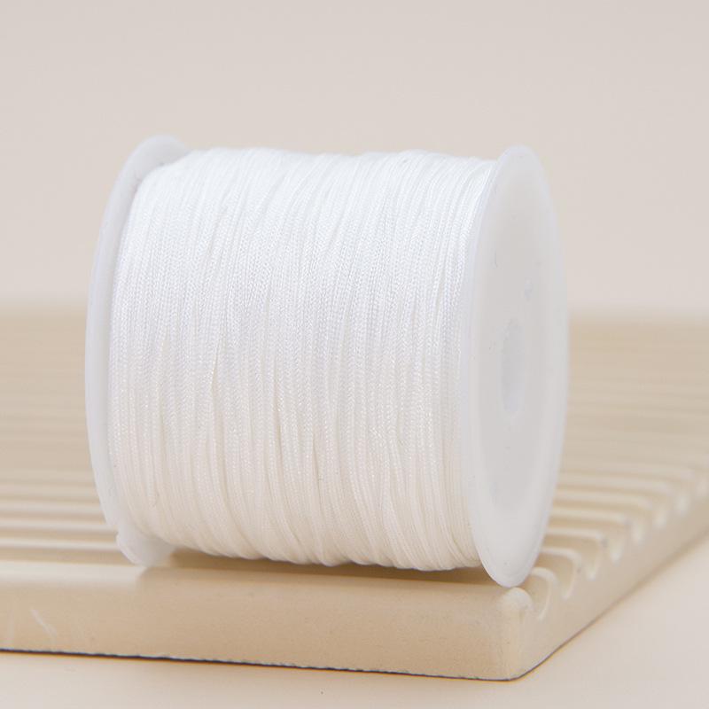 Jade Wire No. 72: 0.8mm Braided Rope for Handmade Jewelry, Bracelets & Pendants