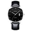 Mens Leather Business Fashion Watch Strap Watch For Gift Giving