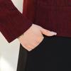 2025 Spring/Fall New Long-Sleeve Dress for Stylish Moms and Women 50+, Fake Two-Piece Design
