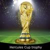 Prächtiger Herkules-Pokal der FIFA Fußball-Weltmeisterschaft 2022 in Katar