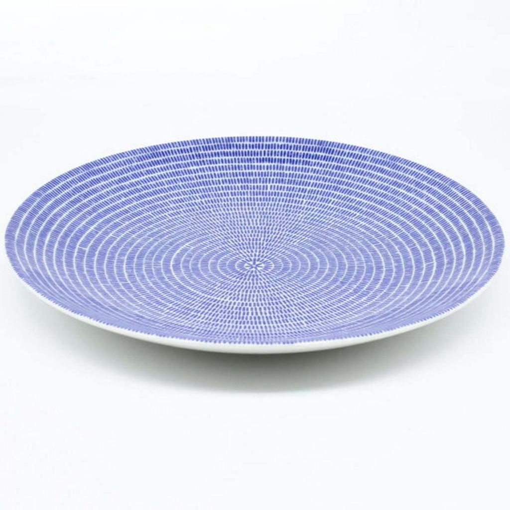 ARABIA [Official Import] Arabia 24h Avec Plate, 26cm, Blue, 1005544