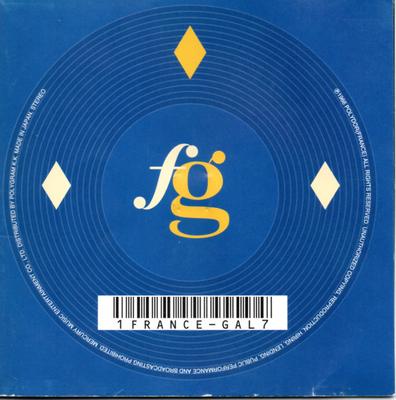 CD FRANCE GALL  Volume 3  Les Sucettes PHCA3068 Mercury 1997 Japan ObiPop Used