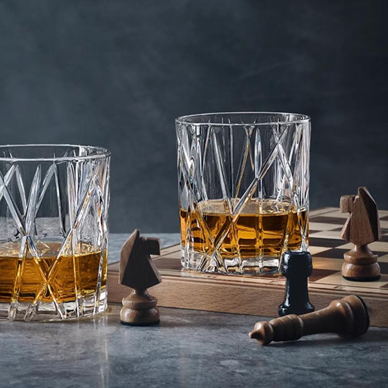 Drinking Glasses Coffee Cups Kitchen and Home Whiskey Glass for Bar Beer Water Party Gifts Drinkware Transparent Scotch Glasses