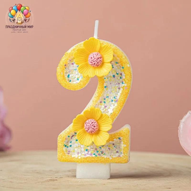 

Number Birthday Candle with Decorative Bow Cake Topper for Children Girls Baking Party Supplies and Cake Decoration Accessories One Size
