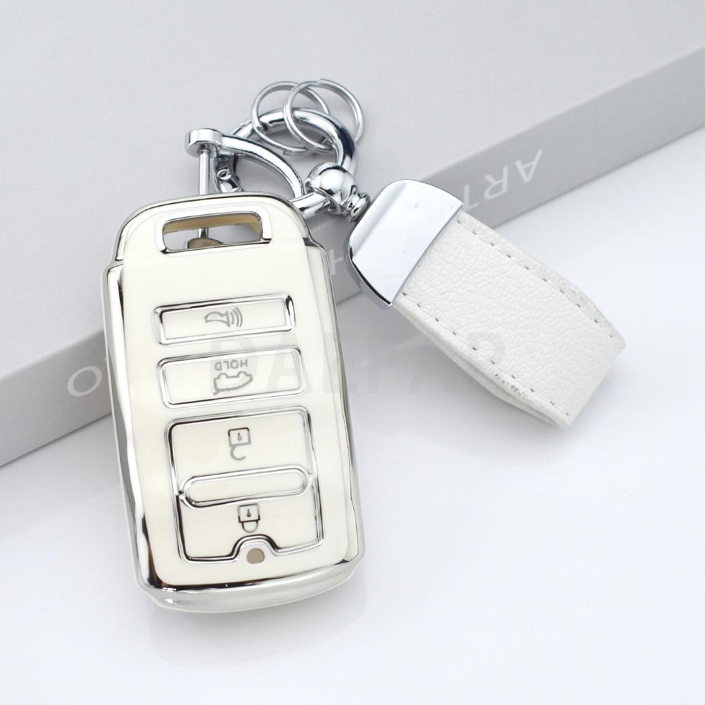 Tpu Protection Shell Holder For Kia New K7 Cadenza K9 K-04 Sorento K900 4 Button Car Key Case Full Cover Remote Auto Accessories