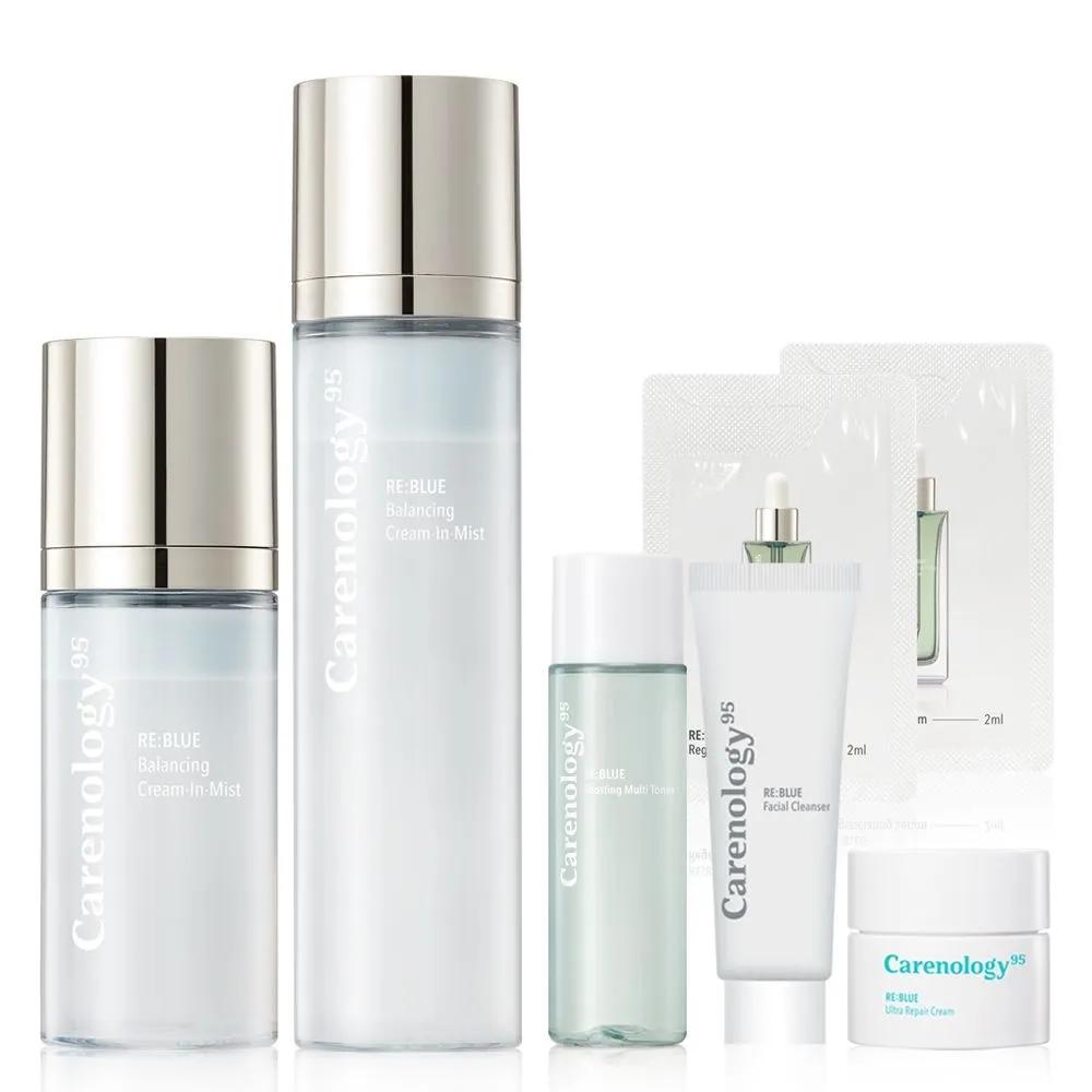 CARENOLOGY95 Reblue Balancing Cream-in-Mist 120ml+60ml / 15-Layer Rapid Soothing Water Film Mist / Cream Mist