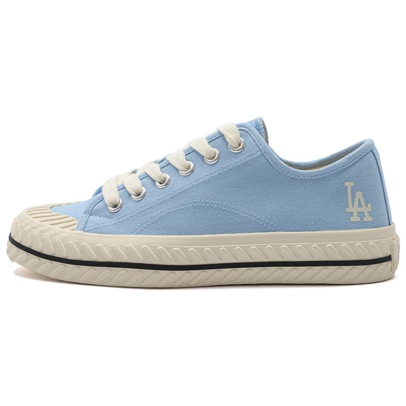 

MLB Playball Origin Durable Breathable Lightweight Low-Top Canvas Shoes Unisex Light Blue Sneakers 3ACVVA11N-07BLL 36.5