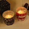 Luminous Glass Cup Scented Candle Home Romantic Luminous Scented Candle Souvenir Ornament