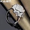 925 Sterling Silver Rose 6-10 Ring Wedding Party Charm For Women Jewelry