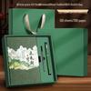 Guochao A5 Custom Logo Engraved Notebook - School Graduation Souvenir Diary