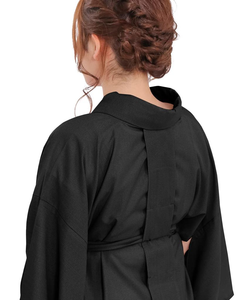 Long undergarment for undergarment for ladies [KYOETSU] summer, washable, women, Coolpass, (L, black)