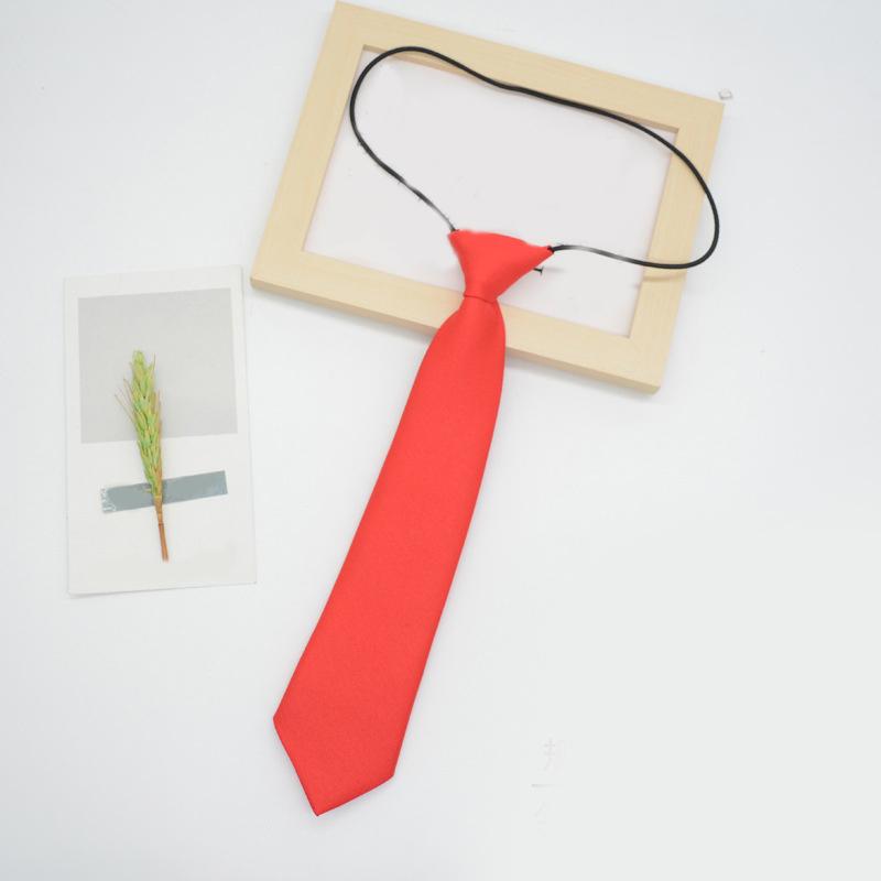 Women's Adjustable Neck Tie for Business Wedding School Uniform and Formal Occasion Short Length Stage Show Necktie